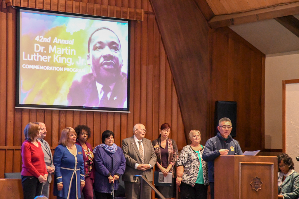 Public officials give remarks at the 2019 Dr. King Celebration